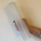 Matte white glass tube