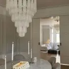 Lisa abefelt murano chandelier drops