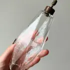 Murano Chandelier Poliedri transparent Cherry Vintage Interior-4