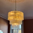 8130 murano chandelier 52 transparent tubes