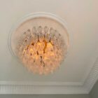 Murano chandelier 84 poliedri glasses