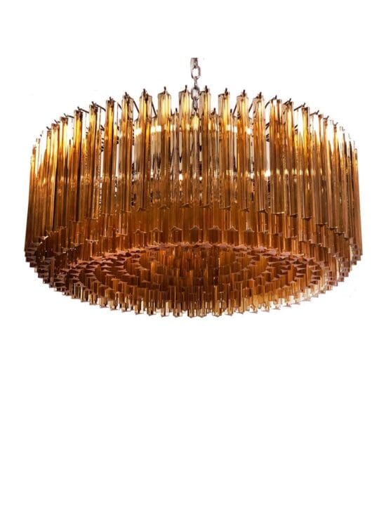Murano Lysekrone - Triedri - 391 prismer - Rav