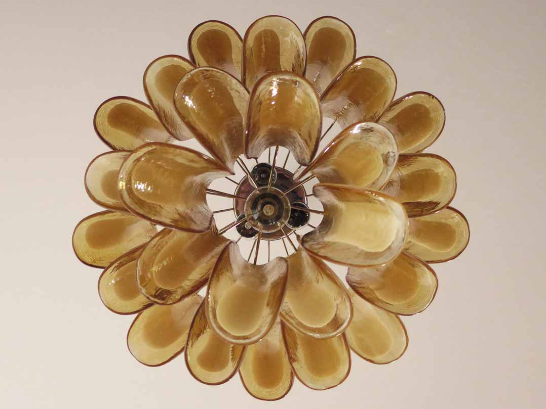 Murano lysekrone – 26 Kronblade – Rav