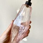 Murano Poliedri glass pink