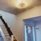 Murano Loftslampe – Barovier – Klar
